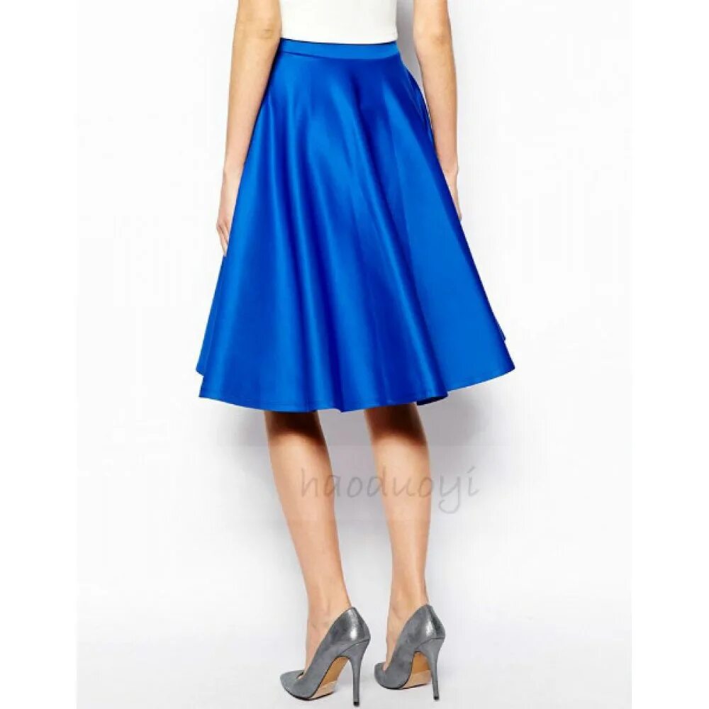 длинная атласная юбка. синяя атласная юбка. юбка из атласа. пышная атласная юбка. сатиновая юбка.
