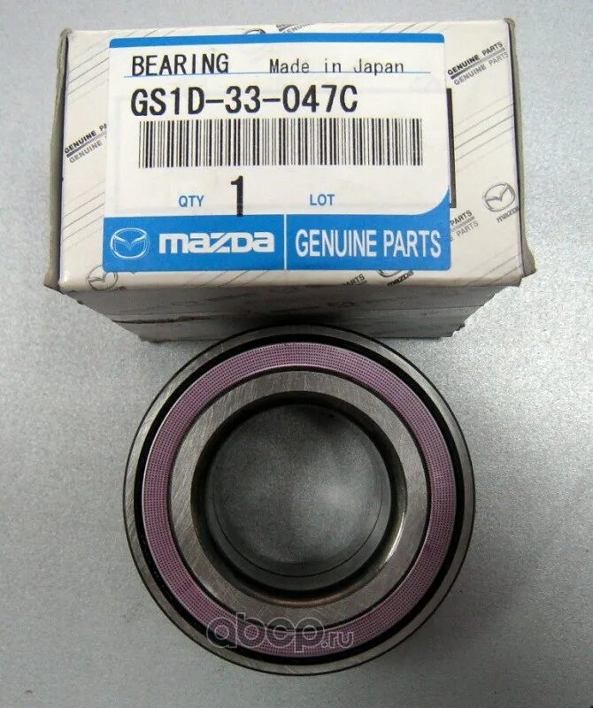 Подшипник передней ступицы Мазда 6 GH. Подшипник ступицы Мазда 6 GH. Подшипник передний Мазда 6 GH. Mazda gs1d-33-047a.
