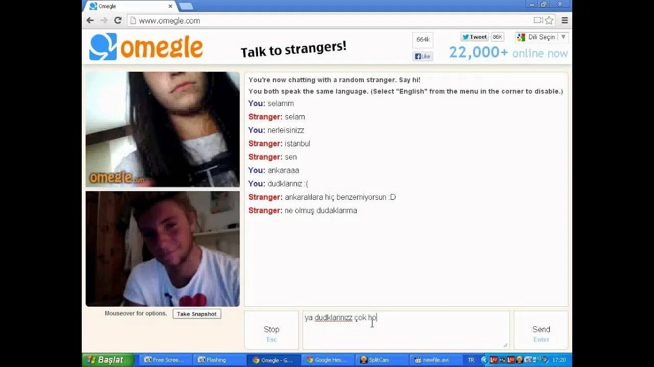 Omegle dick