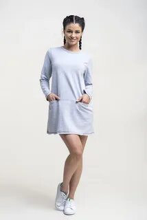 Платье из футера 2 х нитки