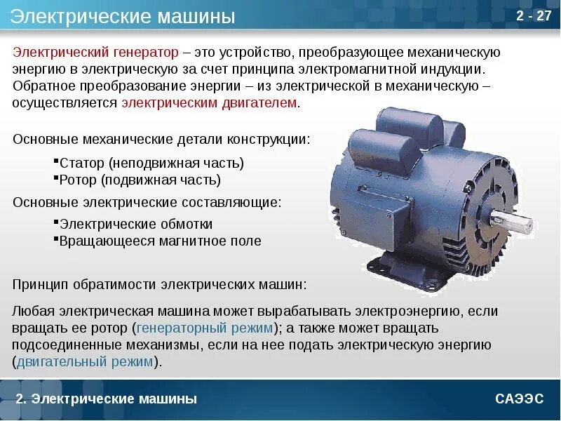 Преобразование энергии переменного тока. Генератор переменного тока. 3. Преобразование переменного тока трансформатор. Электромеханический индукционный генератор принцип работы.