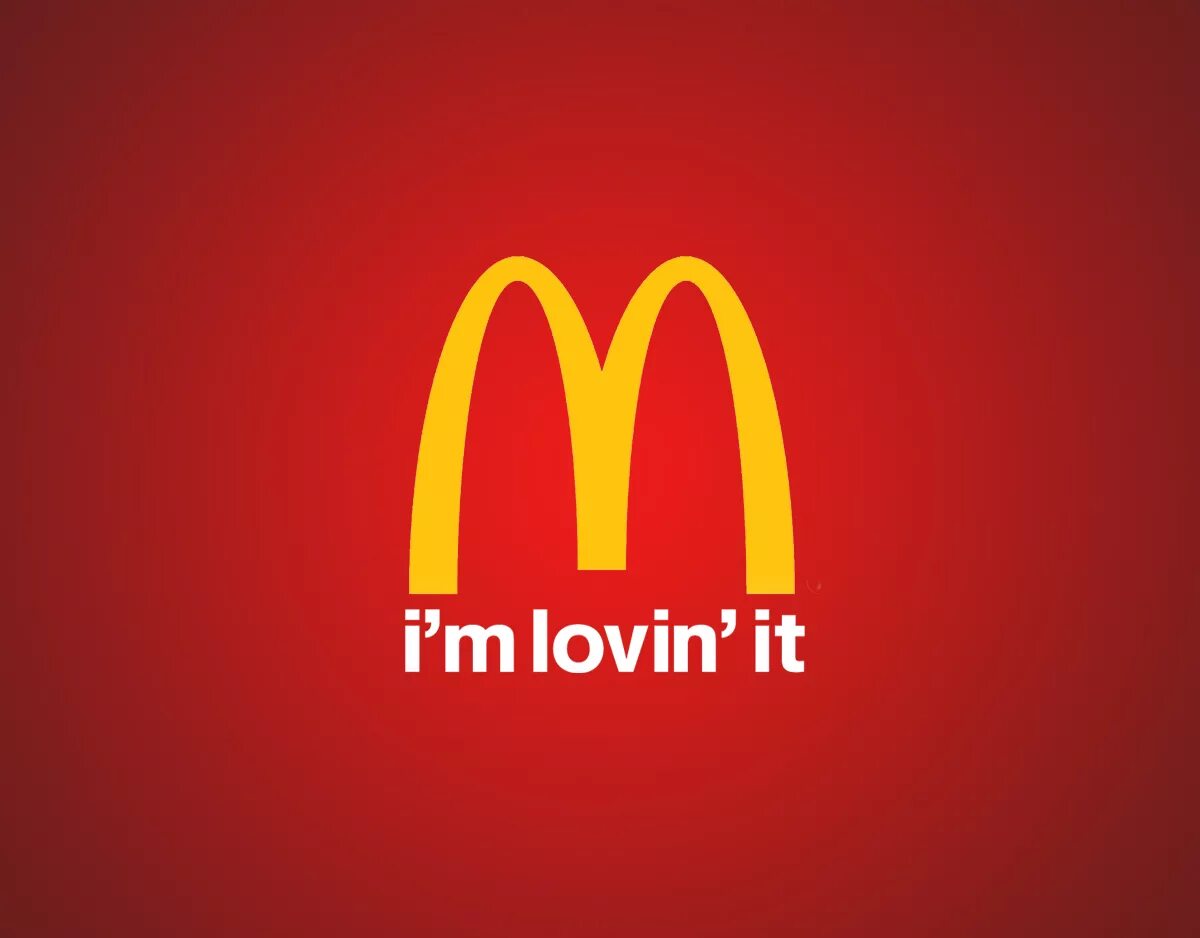 Айм лов. Макдональдс логотип. Макдоналдс слоган. Лозунг Макдональдса. Слоган компании макдональдс.