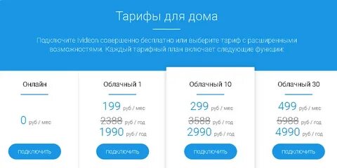 Тариф облачный