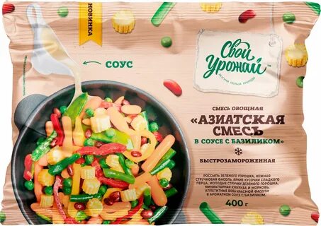 Смесь овощей с соусом