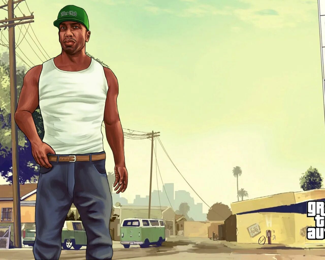 Cj san andreas. Сиджей в ГТА 5.