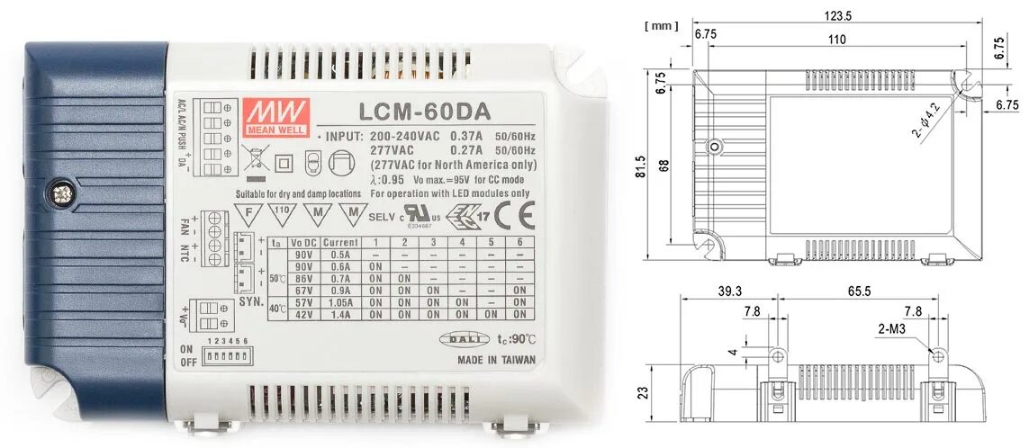 LCM-40da. LCM 60 1-10в. LCM 60da схема. LCM 100 meanwell.