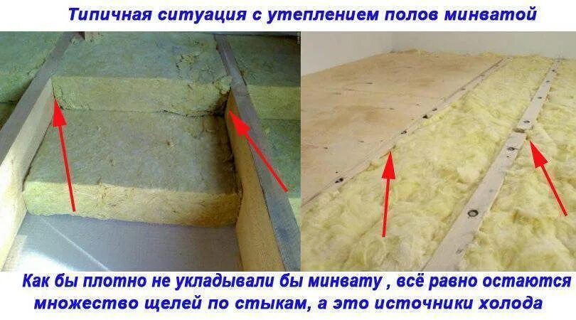Ошибки утепления