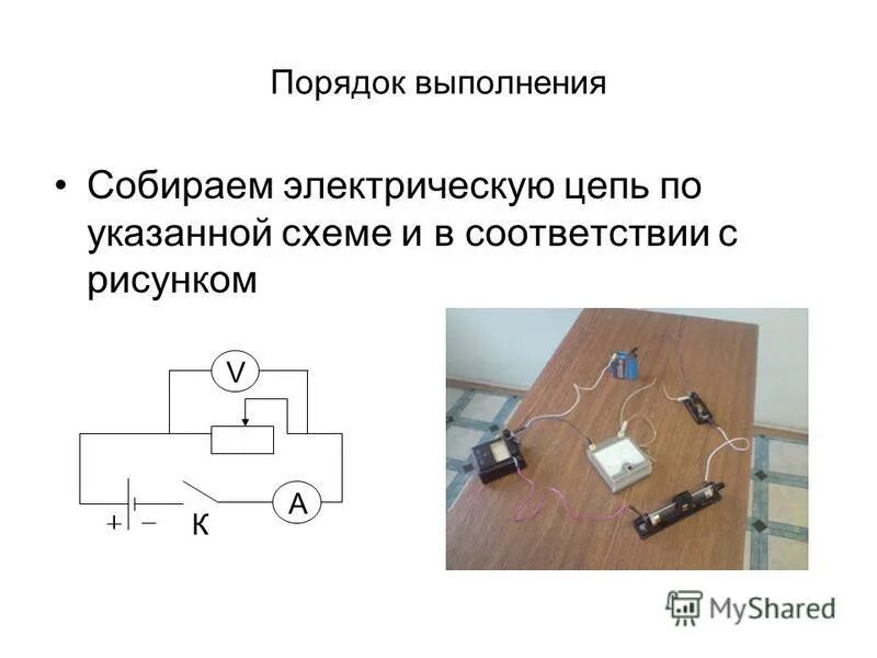 Урок физики в 8 классе "От опытов к законам: измерение силы тока в цепи"