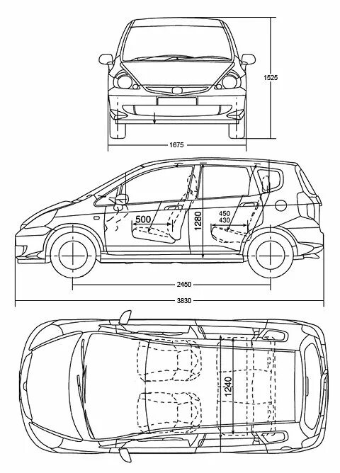 Диаметр хонда фит. Габариты салона Хонда фит 2002. Габариты салона Хонда Эдикс. Габариты Хонда фит 2003. Хонда Одиссей 1 поколение чертеж.