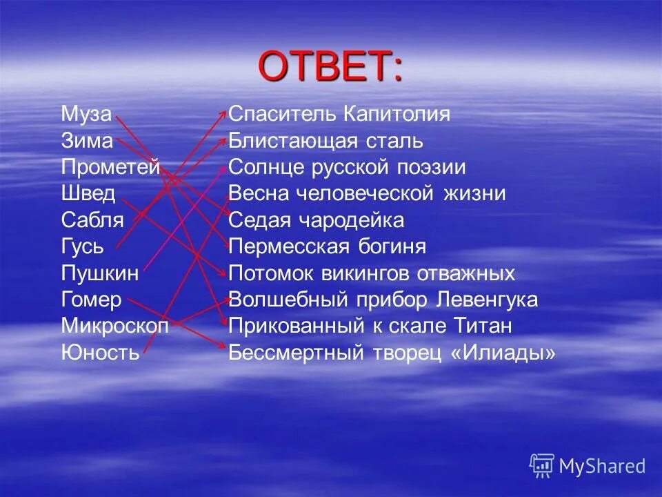 Ответ на муз