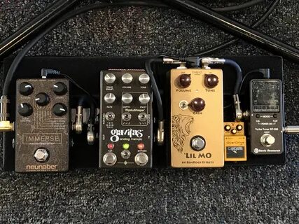 Guitar pedals