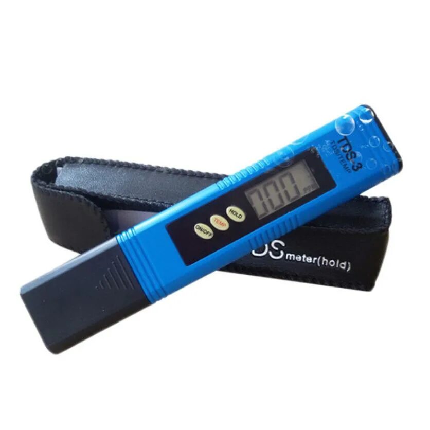 Tds temp. TDS Meter (Blue). TDS метр 0.5 или 0.7. Тестер жесткости воды Siemens. Переносной тестер с ручкой военный.