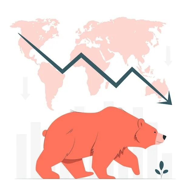 Bear market. Медвежий тренд. Медведь рынок. Медведь рынок. Медвежий рынок.