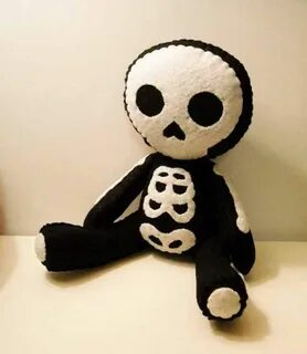 Мягкая игрушка скелет