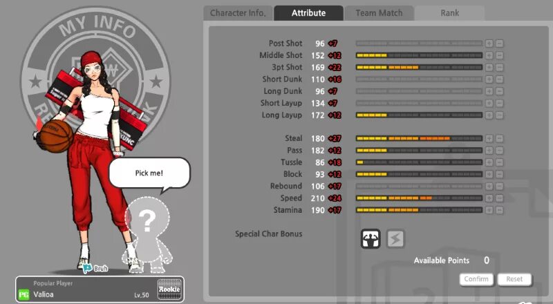 Reset attributes always available. Reset attributes always available