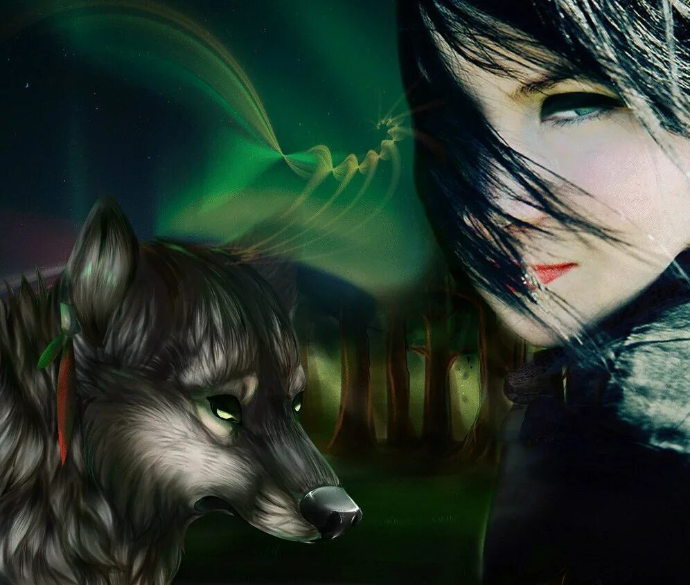 Одинокая волчица белый песня. Волчица и девушка. Волчица с зелеными глазами. Зеленоглазая волчица. Чёрная волчица с зелёными глазами.