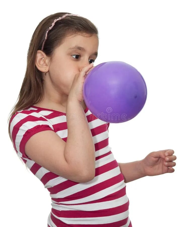 Blow up balloons. Balloon pop. Blow balloon girl. Girl blowing up a foil balloon. Blow balloon girl.