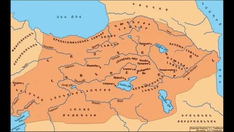 Армянское нагорье на карте