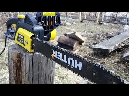 Пила цепная электрическая обзор