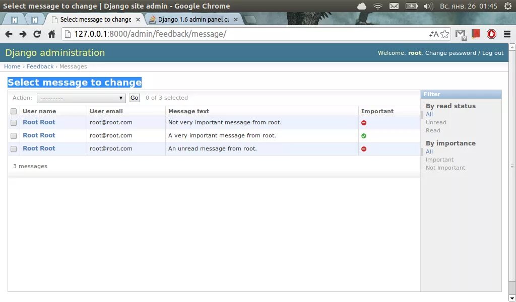 Select message. Django Интерфейс. Django панель. Джанго админ панель. Django Python Интерфейс.
