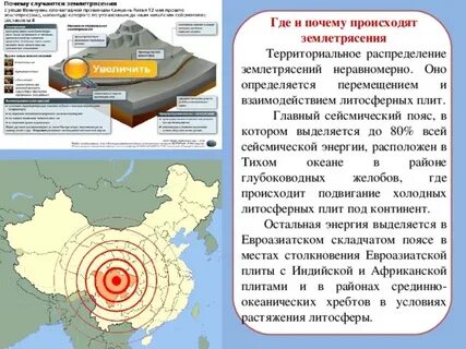 В каких странах часто происходят землетрясения