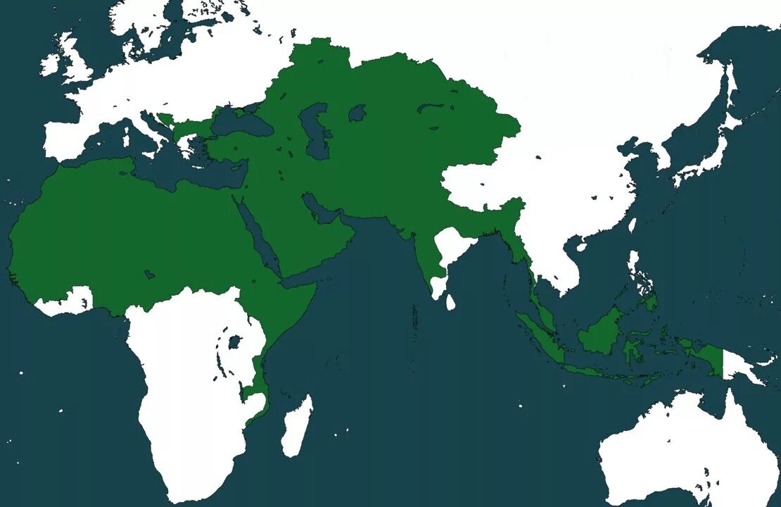 Страны распространения ислама