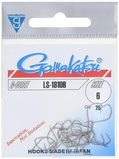 Крючки gamakatsu размеры