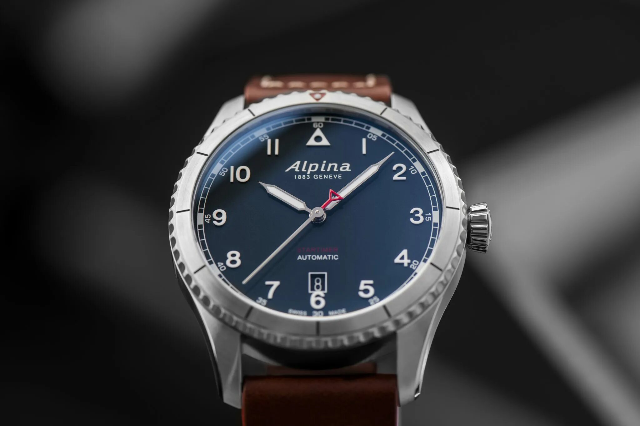 Automatic pilot. Alpina Startimer Pilot. Alpina Startimer Pilot Quartz. Alpina Startimer Pilot big Date. Alpine - Startimer Pilot Chronograph big Date.