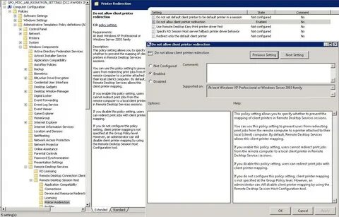 Default client