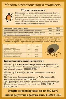 Лаборатория клеща на анализ