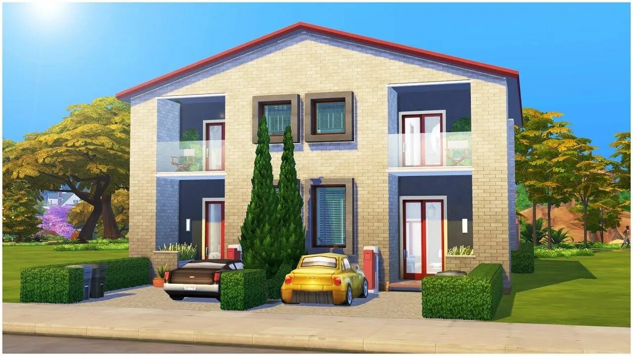 4 дом в близнецах. SIMS 4 Duplex. Дом дуплекс симс 4. Дом на две семьи симс 4. Большой дом на 2 семьи в симс 4.