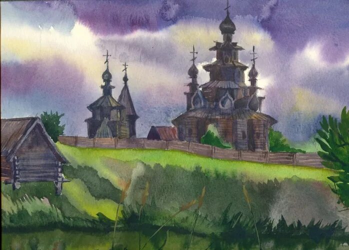 4 зодчество живопись. иван билибин город китеж. дохристианская архитектура древней руси. 4 зодчество живопись. художник вахрушев феодосий михайлович картины.