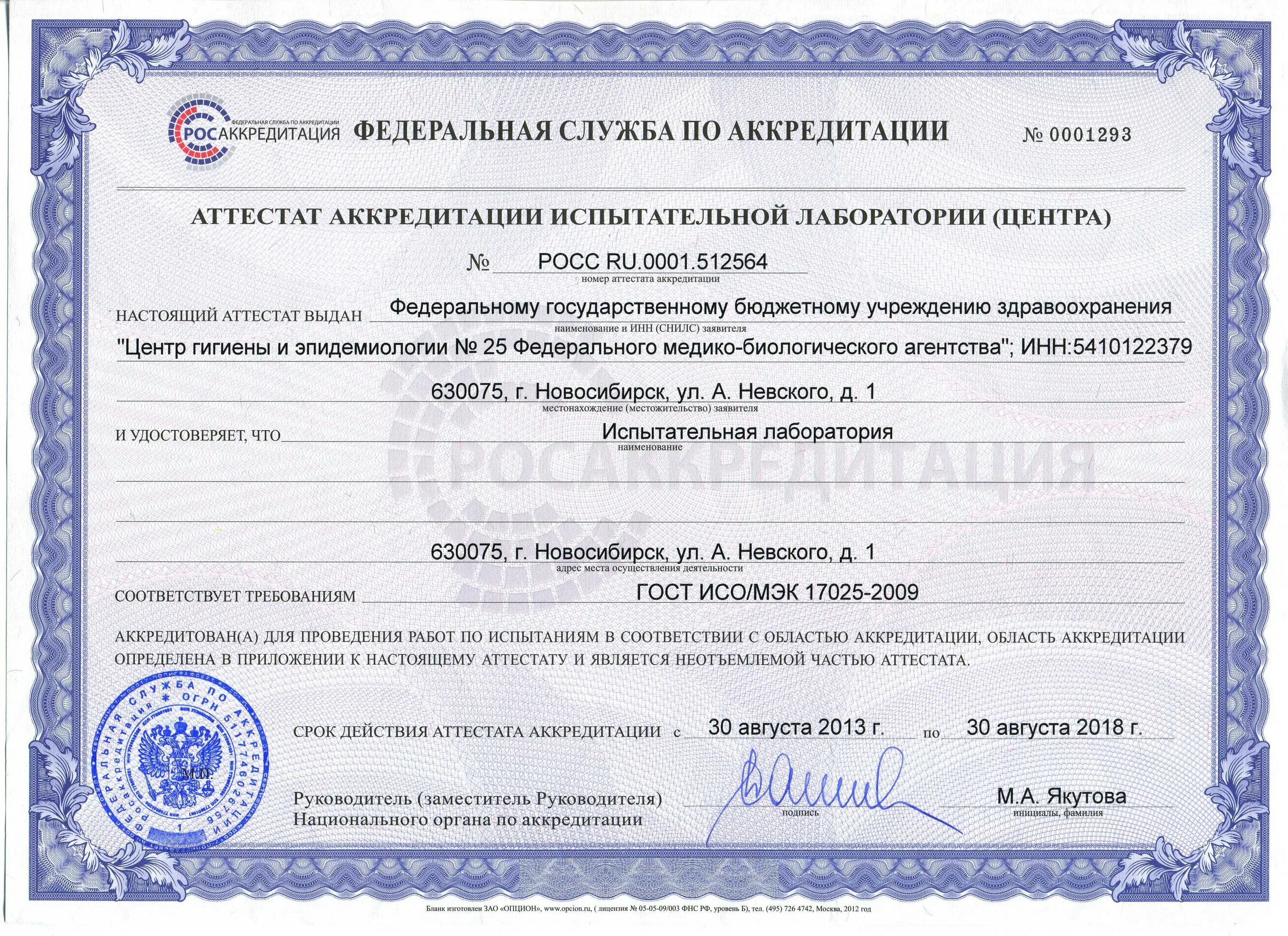 бгца реестр аккредитованных лабораторий