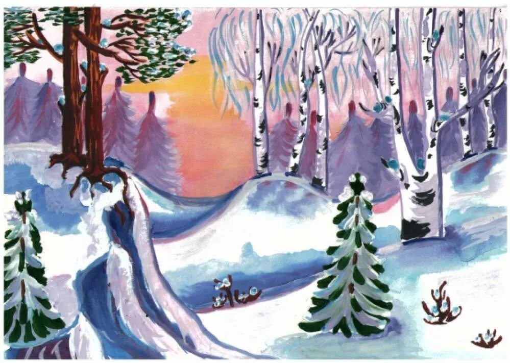 Рисунок декабрь. Декабрь рисунок. Нарисовать декабрь. Декабрь рисунок для детей. Рисунок на тему приметы зимы.