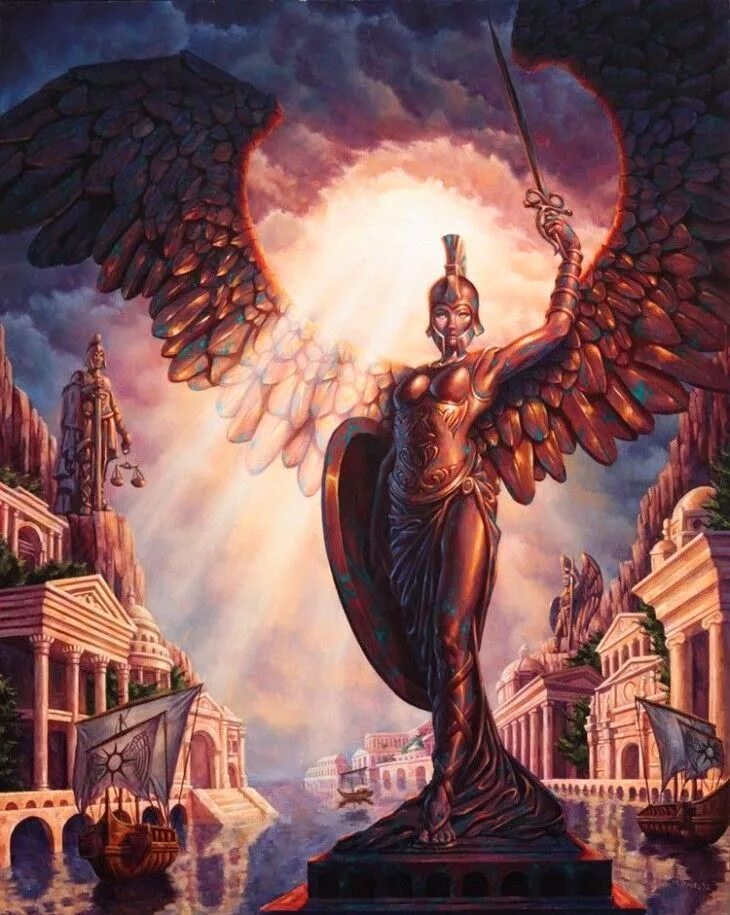 Олимп в мифологии. Michael c hayes художник. гора олимп мифология. мифические миры.
