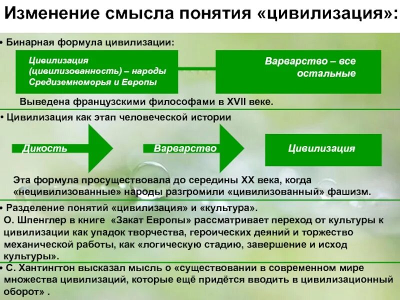 Как изменялось значение понятия цивилизация. Мировые цивилизации. смысл понятия цивилизация. мировые цивилизации и мировые культуры. как менялась цивилизация.
