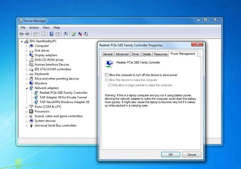 Power disable. Менеджер устройств win 10. power saving mode сетевой адаптер. realtek сетевой адаптер windows 10. power management windows.