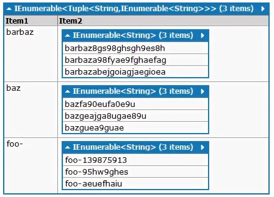 Tuple to string. Tuple to string