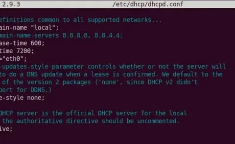Dhcp linux