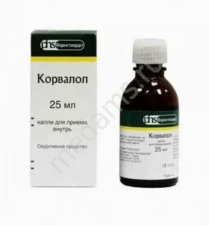 Сколько капель корвалола при повышенном