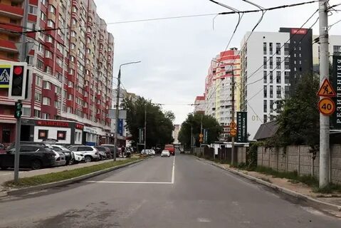 Город степной улицы
