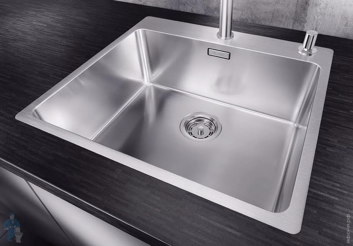 Мойка врезная в столешницу для кухни нержавейка. Blanco andano 500-if. blanco andano 500-u. andano 500-if. мойка бланко андано.