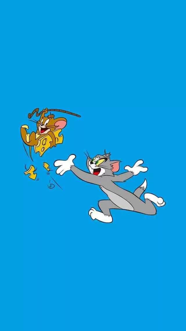 Tom and Jerry. Том и Джерри обои на айфон. Мультяшные заставки на телефон.