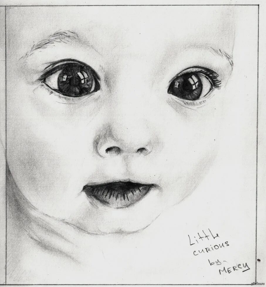 Ребенок карандашом. Младенец рисунок карандашом. Малыш рисунок карандашом. Маленький ребёнок карандашом.