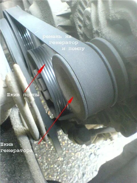 замена помпы на моторах 1,8 и 2,0. Golf II/ Golf III / Passat B3/B4 с кондиционе