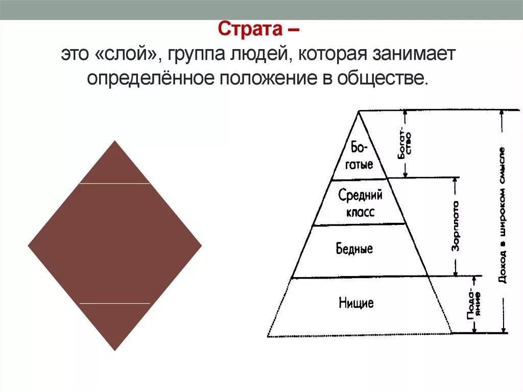 Определенный слой группа общества