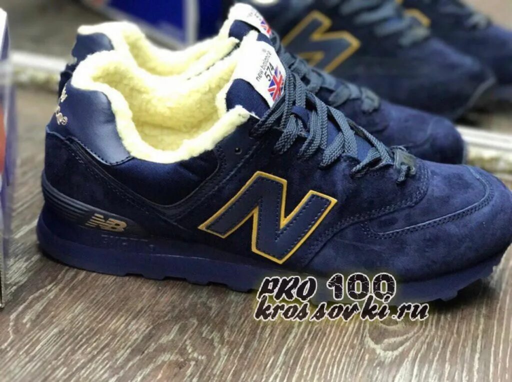 Замшевые Нью бэланс 574. Зимние кроссовки New Balance 574. Нью бэланс 574 с мехом. New Balance 574 синие замшевые.