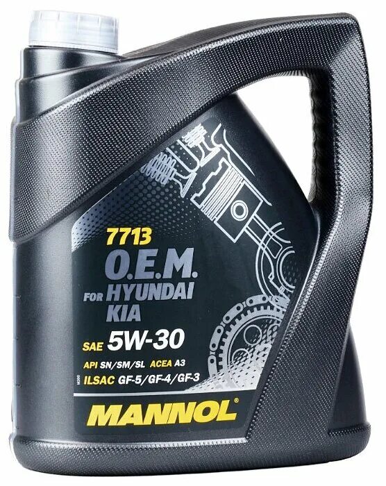 Масло для машины 5w30. Mannol 7713 o.e.m. for korean cars / for Hyundai Kia 5w-30. 7713 Mannol for korean cars 5w-30. 7713 O.E.M. for Hyundai Kia 5w-30. Синтетическое моторное масло Mannol 7713 o.e.m. for korean cars for Hyundai Kia 5w-30 4 л.