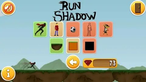 As as a shadow