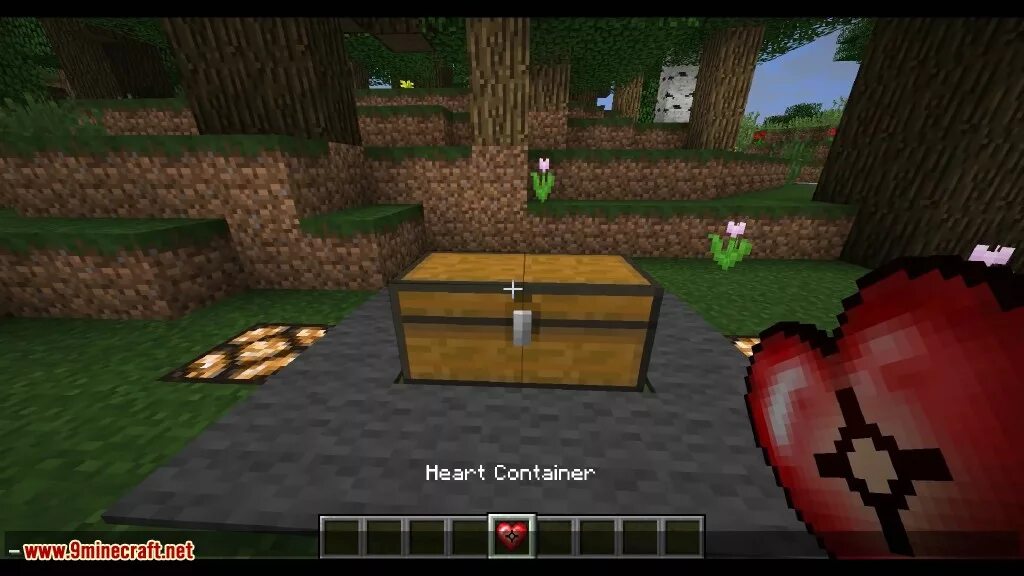 12. 2. Здоровье майнкрафт. Мод scaling health 1. Мод майнкрафт в котором слева сверху появляются цветы и таймером.